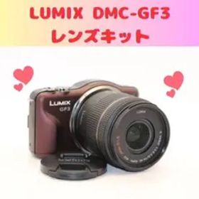 ★人気カラー★ショット数4576回★ LUMIX DMC-GF3 レンズキット
