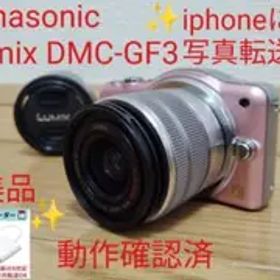 【極美品】Panasonic Lumix DMC-GF3 ピンク ミラーレス一眼
