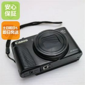美品 PowerShot SX740 HS ブラック 即日発送 Canon コンパクトデジタルカメラ 土日祝発送OK 03000