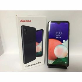 docomo Galaxy A22 5G ブラック SIMフリー