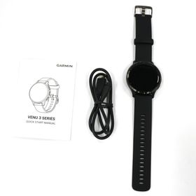 ガーミン(GARMIN)の[中古] ガーミン(GARMIN) Venu 3 スマートウォッチ venu3-b Black / Slate[非常に良い(A)](その他)