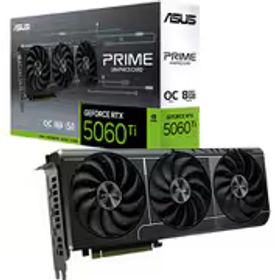 エイスース ASUS PRIME GeForce RTX 5060 Ti 8GB GDDR7 OC Edition グラフィックボード PRIME-RTX5060TI-O8G