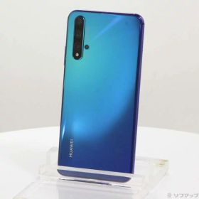 【中古】HUAWEI(ファーウェイ) nova 5T 128GB クラッシュブルー YAL-L21 SIMフリー 【349-ud】