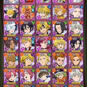 石130 トリスタン必殺4 メリオダスエリザベス必殺2 | グラクロのアカウントデータ、RMTの販売・買取一覧