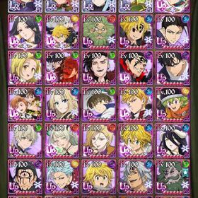 マーリン＆エスカノール所持 引退アカウント 環境パ組めます | グラクロのアカウントデータ、RMTの販売・買取一覧