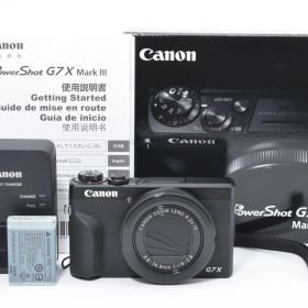 【ほぼ新品】キヤノン CANON コンパクトデジタルカメラ PowerShot G7 x Mark III