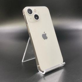 アップル(Apple)の【全額返金保証】【最速発送】Apple iPhone iPhone 13 mini 128GB スターライト SIMフリー 動作確認済(スマートフォン本体)