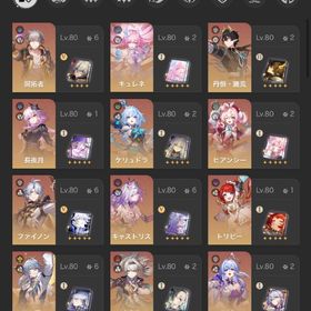 即購入禁止 星5 41体 星5 完凸16体 | 崩壊スターレイル(崩スタ)のアカウントデータ、RMTの販売・買取一覧