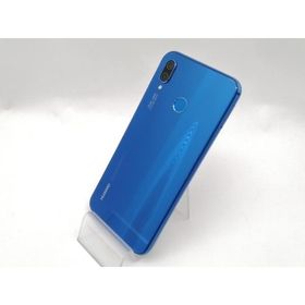 【中古】Huawei ymobile 【SIMフリー】 HUAWEI P20 lite クラインブルー 4GB 32GB ANE-LX2J【新宿東口】保証期間１ヶ月【ランクC】