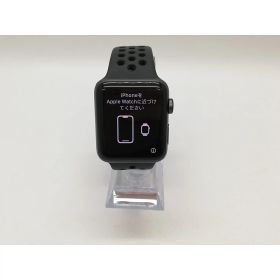 【中古】Apple Apple Watch Series3 Nike+ 42mm GPS スペースグレイアルミ/アンスラサイト/ブラックNikeスポーツバンド【博多】保証期間1ヶ月【ランクC】