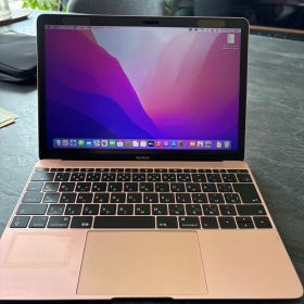 MacBook ローズゴールド 日本語キーボード2017 12インチ