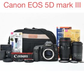 一眼レフカメラ Canon EOS 5D mark III望遠レンズセット