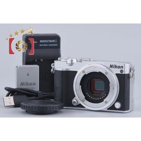 【中古】Nikon ニコン 1 J5 シルバー ミラーレス一眼カメラ シャッター回数僅少