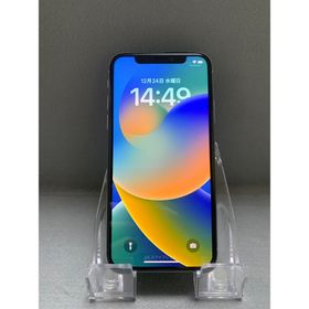 アップル(Apple)の美品 国内版 SIMフリー iPhoneXS 64GB シルバー色(スマートフォン本体)