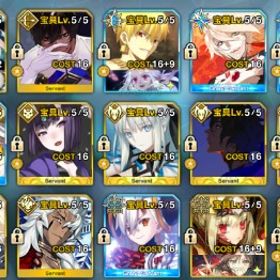 FGO 宝具6以上複数体所持 廃課金アカウント | FGOのアカウントデータ、RMTの販売・買取一覧