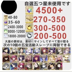 即対応 | FGOのアカウントデータ、RMTの販売・買取一覧