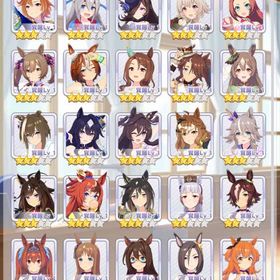 初期 アーモンドアイ、ファインモーション、エアグルーヴ完凸 | ウマ娘のアカウントデータ、RMTの販売・買取一覧