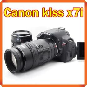 少シャッター数 Canon kiss x7i ダブルレンズセット 画面反転機能