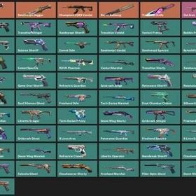 引退 champion2023ヴァンダル | VALORANT(ヴァロラント)のアカウントデータ、RMTの販売・買取一覧