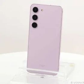 〔中古品〕 Galaxy S23 256GB ラベンダー SCG19 au SIMフリー【377】