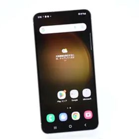 【未使用に近い】 au SIMフリーGalaxy S23 SCG19 256GB クリーム