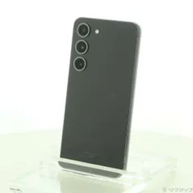 〔中古品〕 Galaxy S23 256GB ファントムブラック SCG19 au SIMフリー【305】