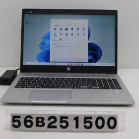hp ProBook 450 G7 Core i5 10210U 1.6GHz/8GB/256GB(SSD)/15.6W/FHD(1920x1080)/Win11 【56B251500】