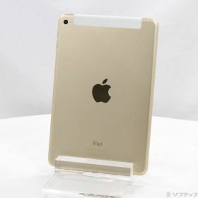 【中古】Apple(アップル) iPad mini 4 128GB ゴールド MK782J／A docomoロック解除SIMフリー 【276-ud】