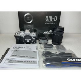 オリンパス(OLYMPUS)のOLYMPUS OM-D E-M10 Mark IV EZダブルズームキット(ミラーレス一眼)