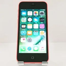 【デモ機】iPhone5c 16GB au ピンク 送料無料 本体 c15603