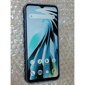ゼットティーイー(ZTE)のワイモバイル A302ZT ZTE Libero 5G IVブルー(スマートフォン本体)