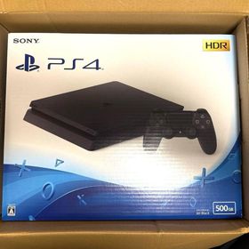 プレイステーション4(PlayStation4)の【新品・未開封】PlayStation 4 ジェット・ブラック 500GB(家庭用ゲーム機本体)