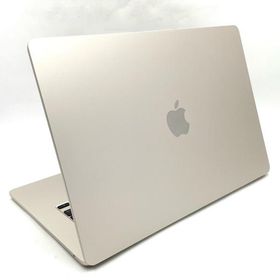 【全額返金保証】【最速発送】Apple MacBook Air 15.3インチ 2023 Apple M2 8GB SSD 256GB スターライト 98% 動作確認済