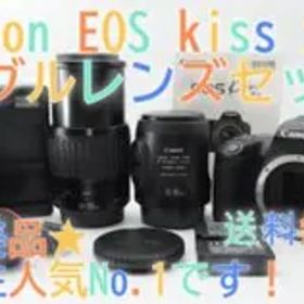★美品②★年末年始SALE★ Canon EOS Kiss x9 ダブルレンズ