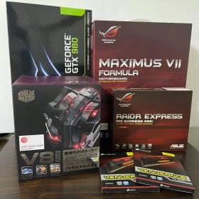 【美品】i7-4790K GTX980 DDR3-32GB SSD240GBなど