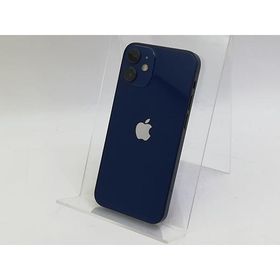 【中古】Apple SoftBank 【SIMロック解除済み】 iPhone 12 mini 64GB ブルー MGAP3J/A【大宮東口】保証期間１ヶ月【ランクC】