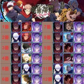 番👉号 | ファンパレ(呪術廻戦ファントムパレード)のアカウントデータ、RMTの販売・買取一覧