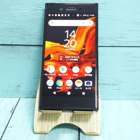 SONY Xperia XZ SOV34 au ミネラルブラック Black 053