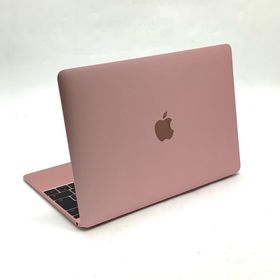 アップル(Apple)の【全額返金保証】【最速発送】Apple MacBook 12インチ 2017 1.3GHz デュアルコア Intel Core i5 8GB SSD 512GB ローズゴールド 86.6% 動作確認済(ノートPC)