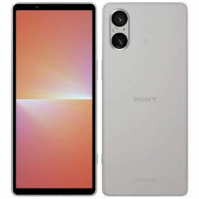 【中古】【安心保証】 Xperia 5 V XQ-DE44[128GB] 楽天モバイル プラチナシルバー