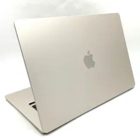 【全額返金保証】【最速発送】Apple MacBook Air 15.3インチ 2023 Apple M2 8GB SSD 256GB スターライト 98% 動作確認済