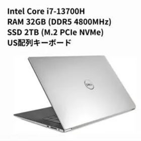Dell XPS 15 ノートPC 32GB 2TB USキーボード
