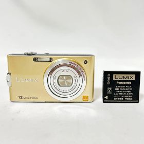 【極上美品】Panasonic パナソニック LUMIX DMC-FX60 コンパクトデジタルカメラ バッテリー付 #293