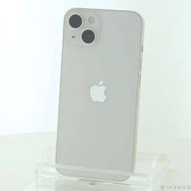 〔中古品〕 iPhone13 128GB スターライト MLND3J／A SIMフリー【258】