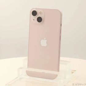 〔中古品〕 iPhone13 128GB ピンク MLNE3J／A SIMフリー【262】