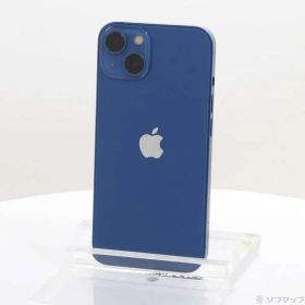 〔中古品〕 iPhone13 256GB ブルー MLNM3J／A SIMフリー【349】