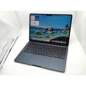 【中古】Apple MacBook Air 13インチ (M4,2025) M4(CPU:10C/GPU:8C) 16GB/256GB ミッドナイト MW123J/A【柏】保証期間１ヶ月【ランクA】