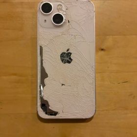 ジャンクiPhone13mini ピンク ケース付き初期化済みsimフリー