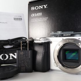 SONY(ソニー) APS-C ミラーレス一眼カメラ α6400 ボディ(レンズなし) シルバー ILCE-6400 S