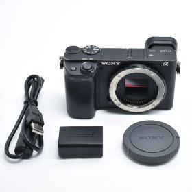 B#10641 SONY(ソニー) APS-C ミラーレス一眼カメラ α6400 ボディ(レンズなし) ブラック ILCE-6400 B